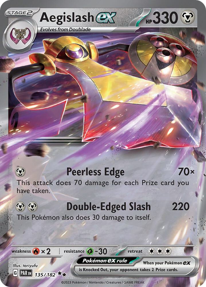 Aegislash ex - SV04: Paradox Rift (PAR)