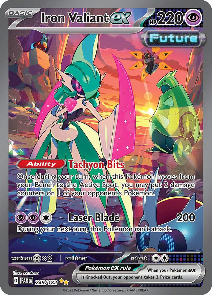 Iron Valiant ex - 249/182 - SV04: Paradox Rift (PAR)