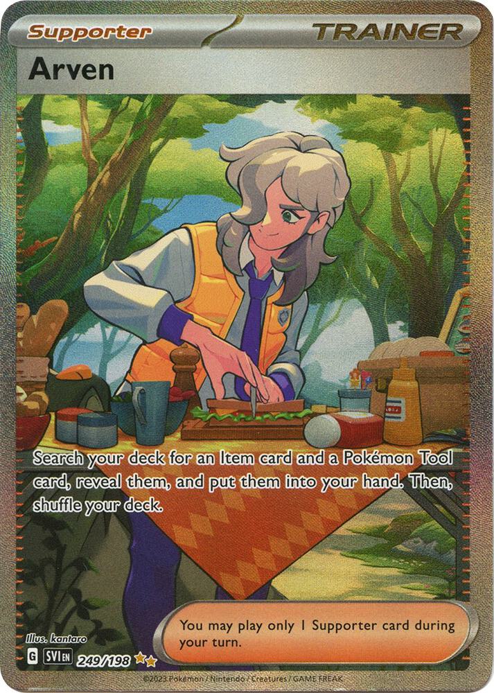 Arven - 249/198 - SV01: Scarlet & Violet Base Set (SV1)
