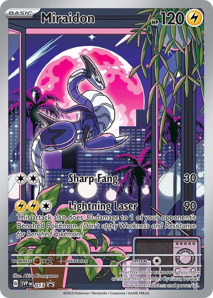 Miraidon - 013 - SV: Scarlet & Violet Promo Cards (SVP)