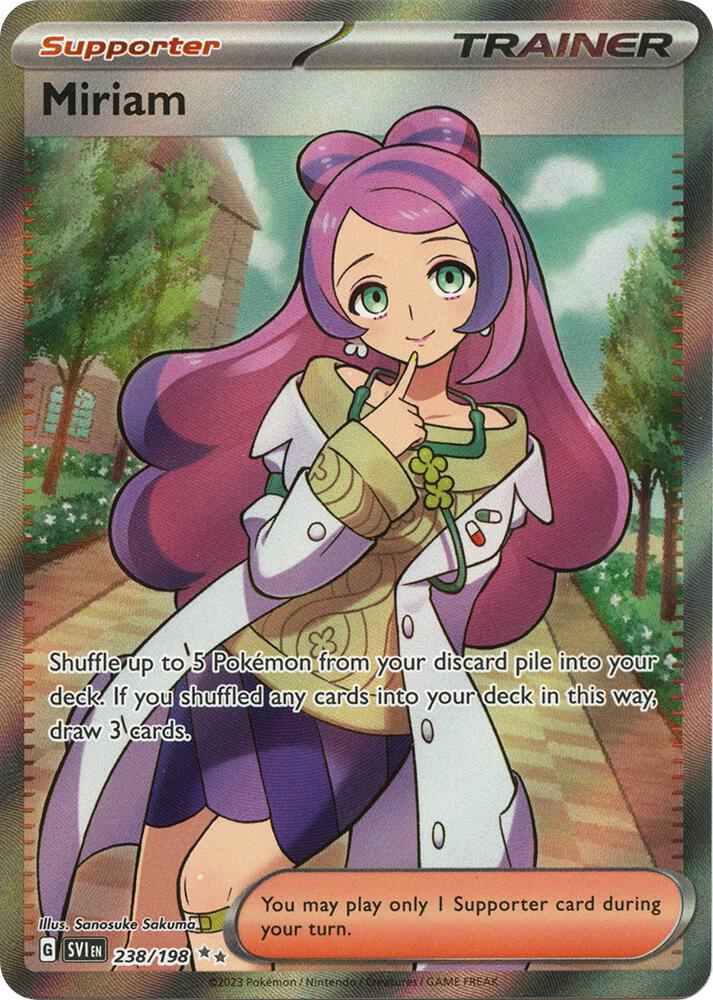Miriam - 238/198 - SV01: Scarlet & Violet Base Set (SV1)