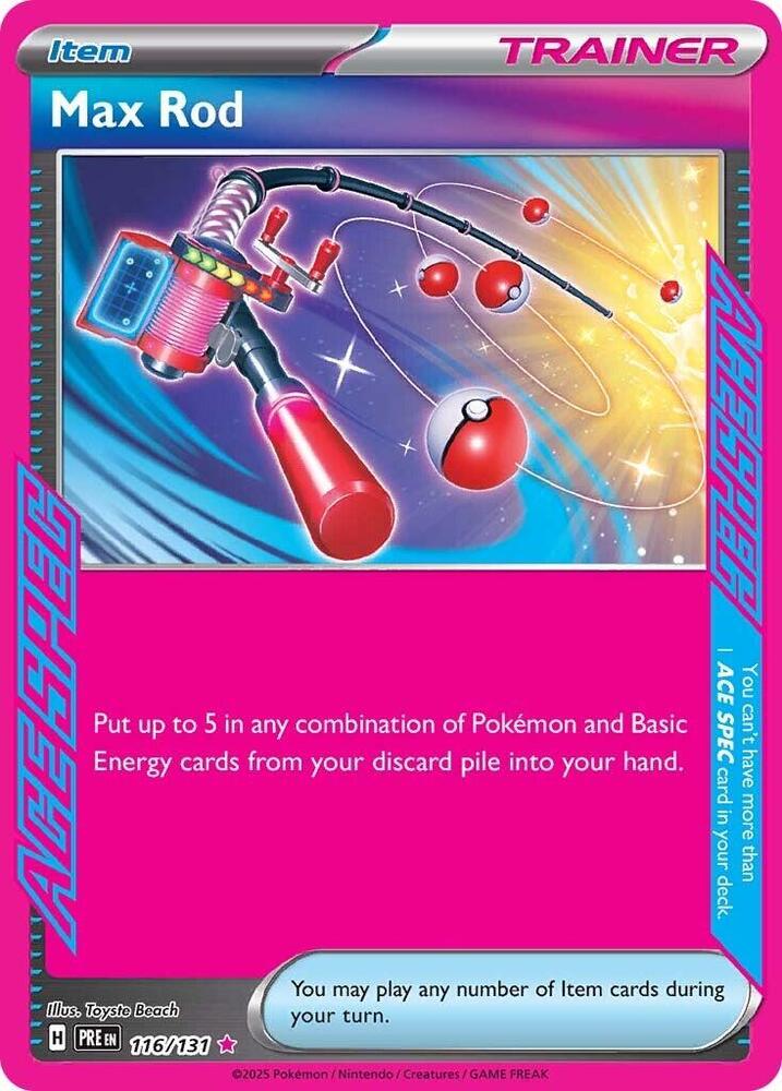 Max Rod - SV: Prismatic Evolutions (PRE)