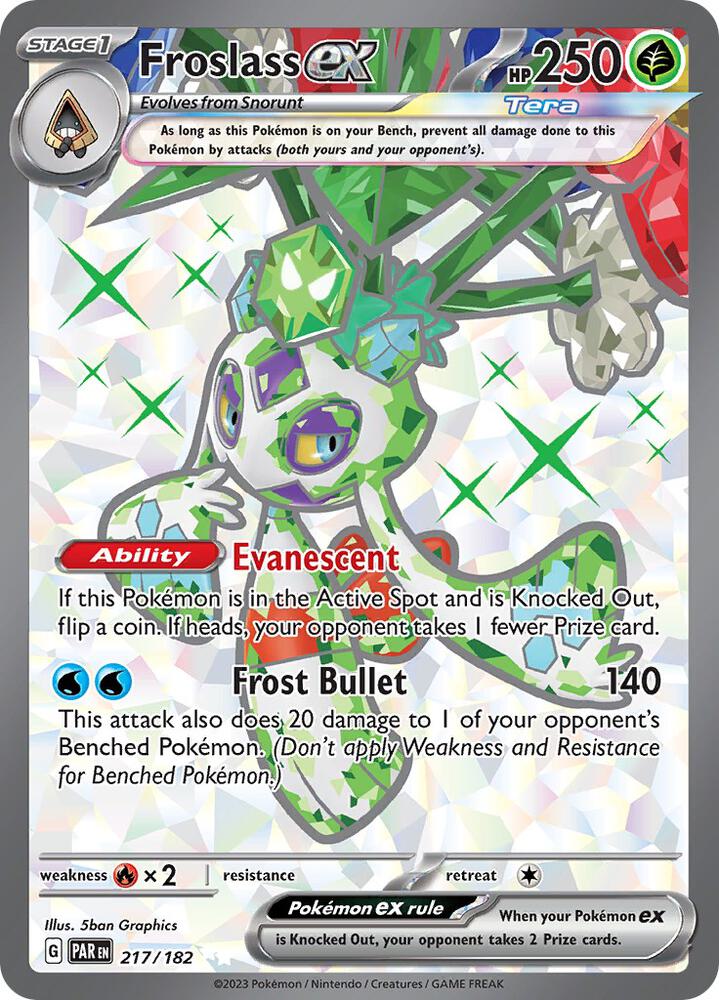 Froslass ex - 217/182 - SV04: Paradox Rift (PAR) 
