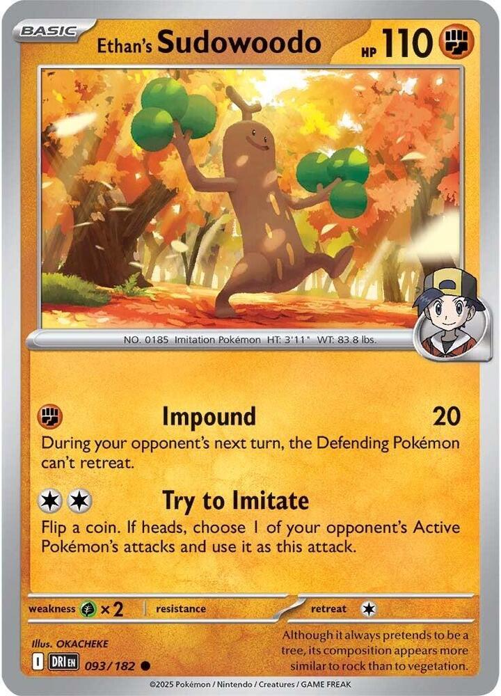 Ethan's Sudowoodo - SV10: Destined Rivals (DRI)