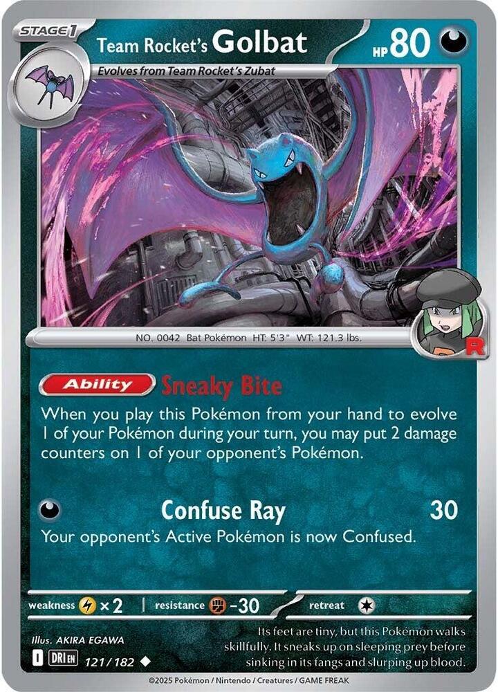 Team Rocket's Golbat - SV10: Destined Rivals (DRI)