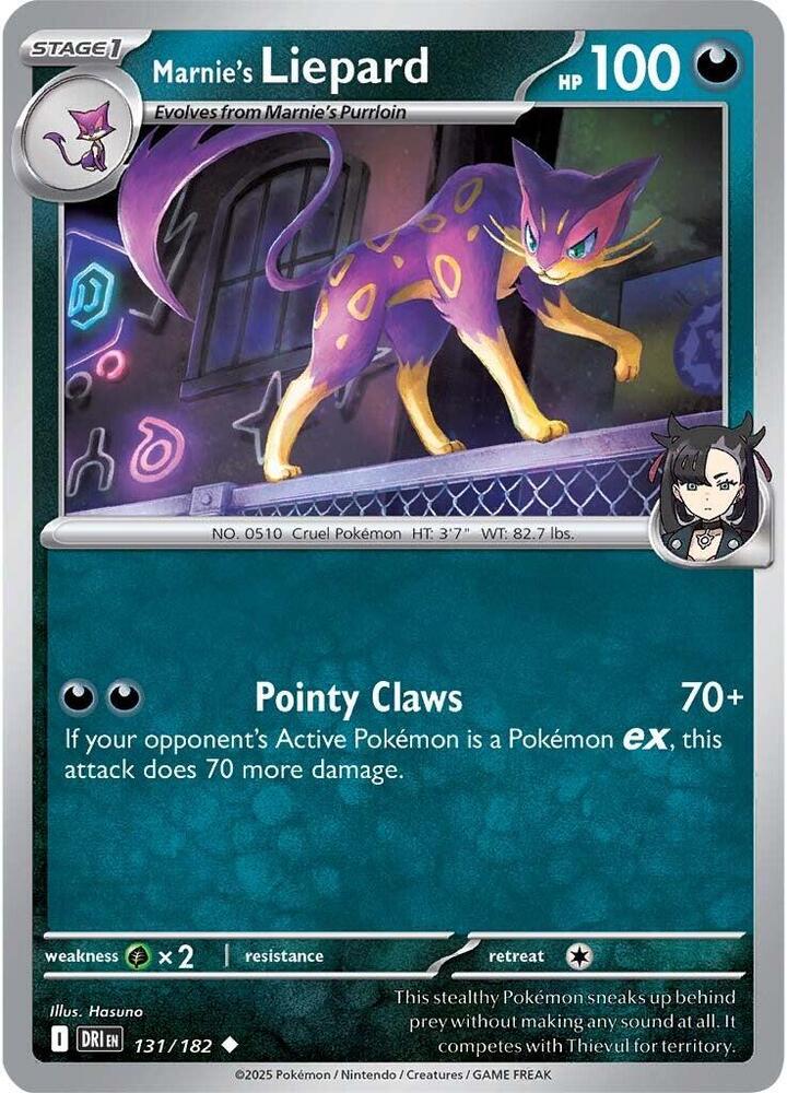 Marnie's Liepard - SV10: Destined Rivals (DRI)