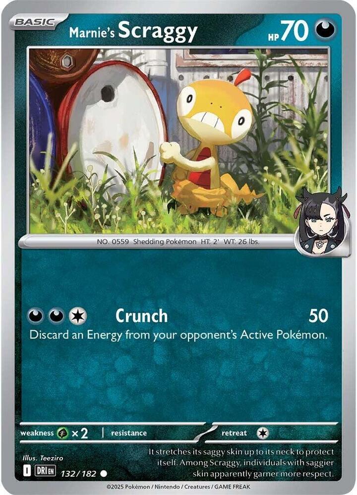 Marnie's Scraggy - SV10: Destined Rivals (DRI)