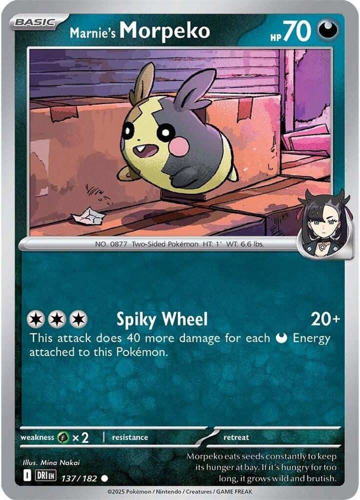 Marnie's Morpeko - SV10: Destined Rivals (DRI)
