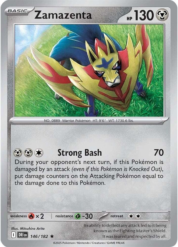 Zamazenta - 146/182 - SV10: Destined Rivals (DRI)