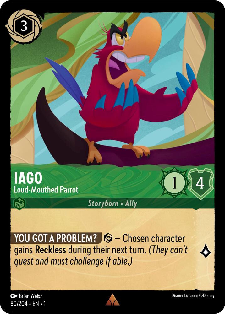Iago - Loud-Mouthed Parrot - The First Chapter (1) 