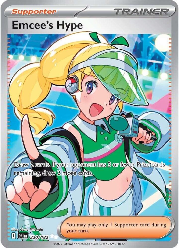 Emcee's Hype - 220/182 - SV10: Destined Rivals (DRI)