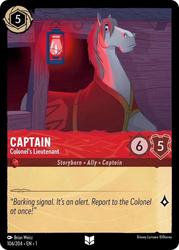 Captain - Colonel's Lieutenant - The First Chapter (1) 