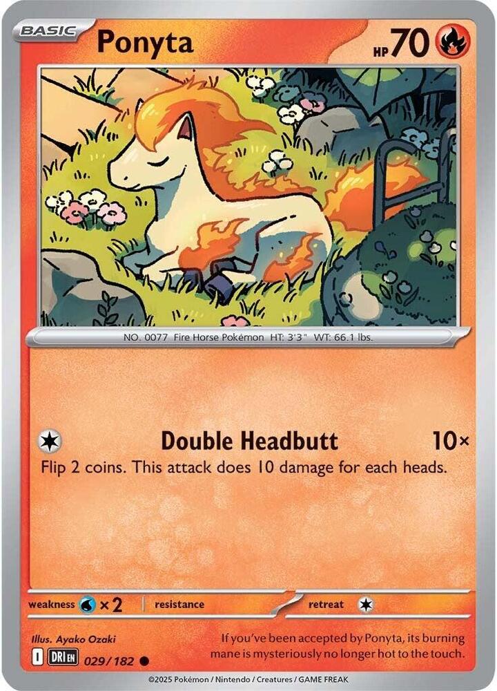 Ponyta - SV10: Destined Rivals (DRI) 
