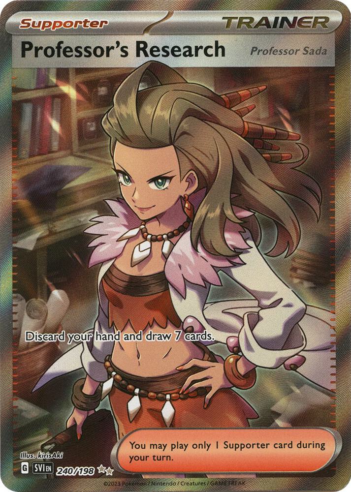 Professor's Research - SV01: Scarlet & Violet Base Set 240/198