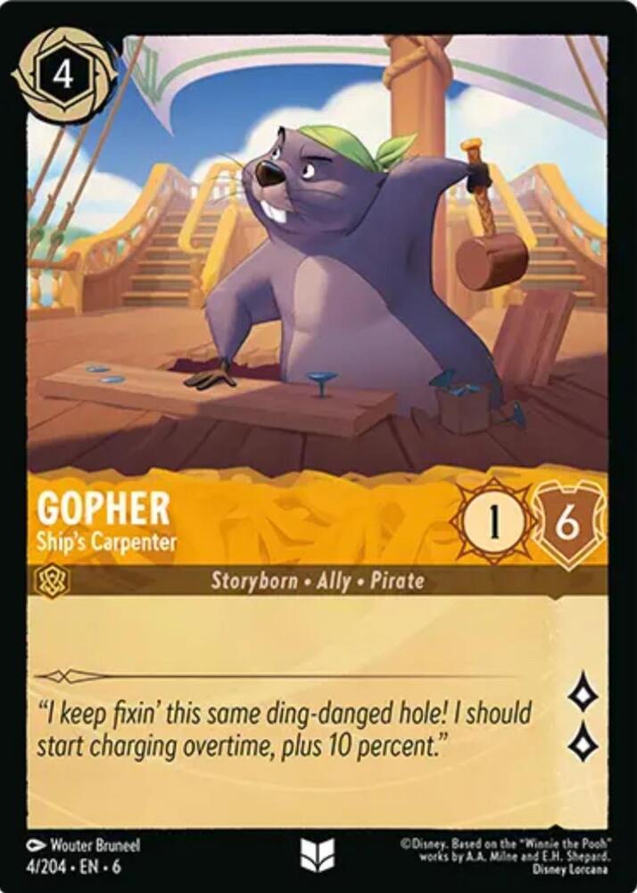 Gopher - Ship's Carpenter - Azurite Sea (6) 