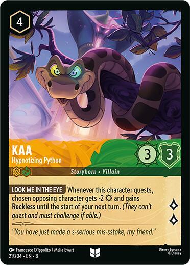Kaa - Hypnotizing Python - Reign of Jafar (8) 