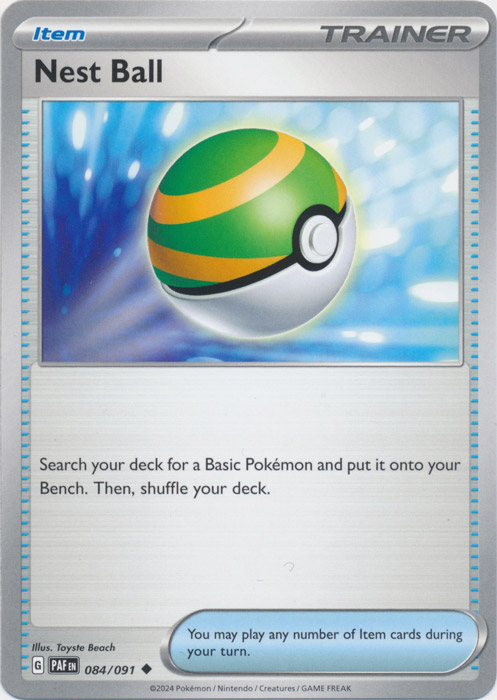 Nest Ball - SV: Paldean Fates (PAF)