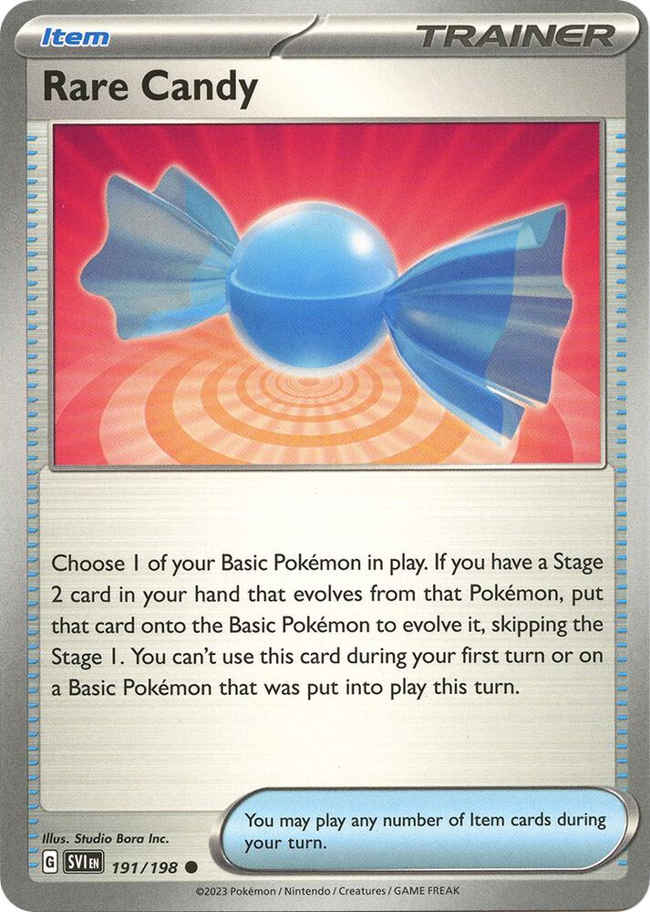 Rare Candy - 191/198 - SV01: Scarlet & Violet Base Set (SVI)