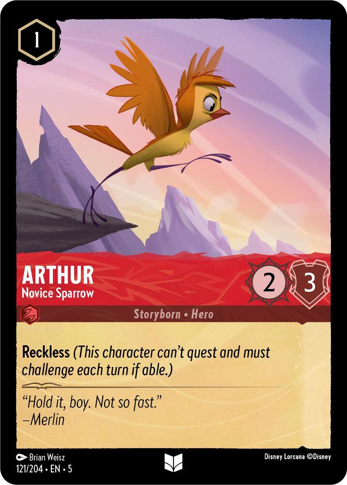 Arthur - Novice Sparrow - Shimmering Skies (5) 