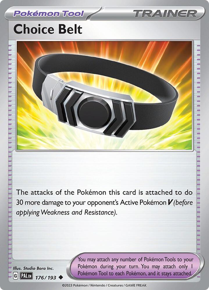 Choice Belt - SV02: Paldea Evolved 176/193