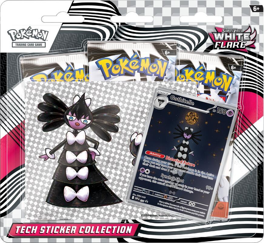 White Flare Tech Sticker Collection - SV: White Flare