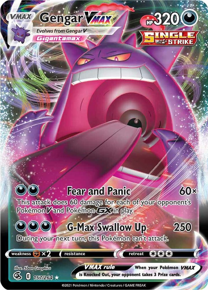 Gengar VMAX - SWSH08: Fusion Strike (SWSH08)