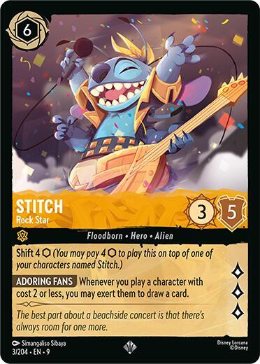 Stitch - Rock Star - Fabled (9) 