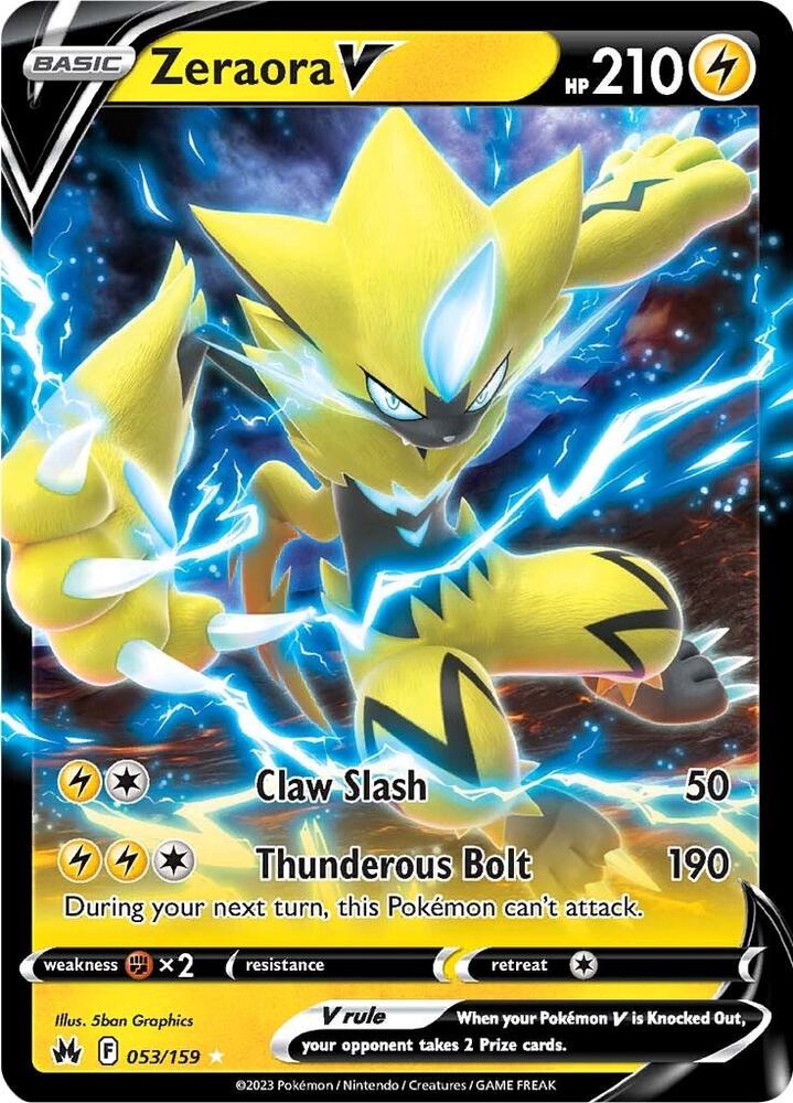 Zeraora V - SWSH: Crown Zenith (CRZ)