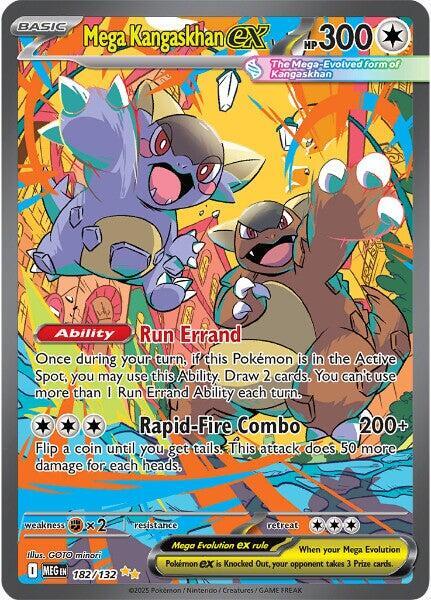 Mega Kangaskhan ex - 182/132 - ME01: Mega Evolution (MEG)