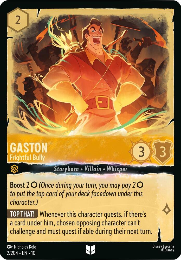 Gaston - Frightful Bully - Whispers in the Well (10) 
