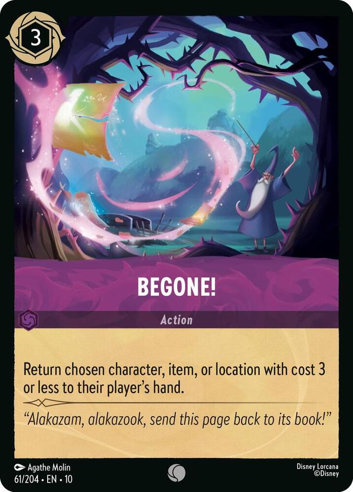 Begone! - Whispers in the Well (10) 