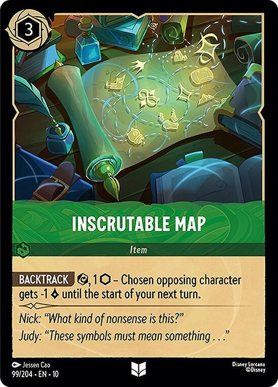 Inscrutable Map - Whispers in the Well (10) 