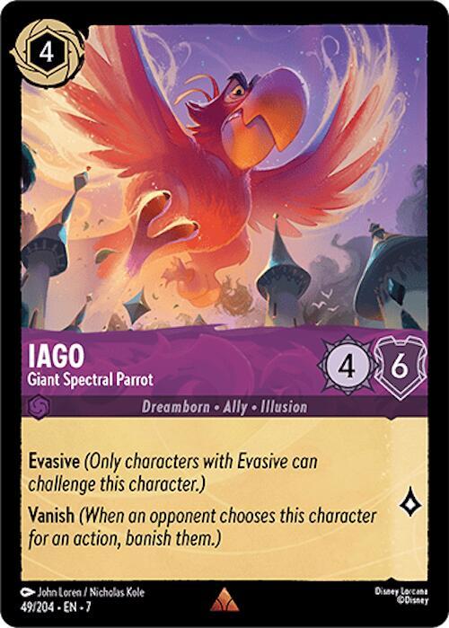 Iago - Giant Spectral Parrot - Archazia's Island (7) 