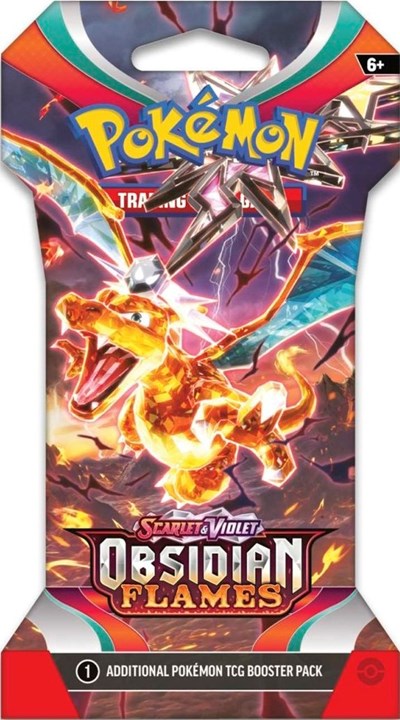 Obsidian Flames Sleeved Booster Pack - SV03 (copia)