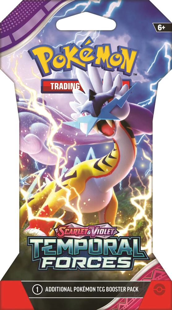 Fuerzas Temporales Sleeved Booster Pack - SV05 (Español)