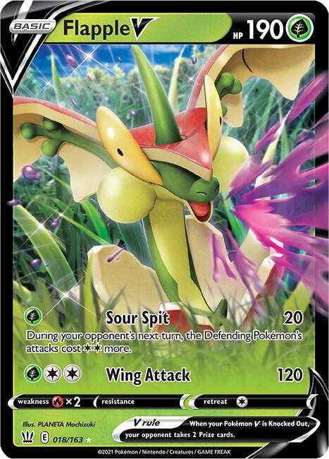 Flapple V - SWSH05: Battle Styles (SWSH05)