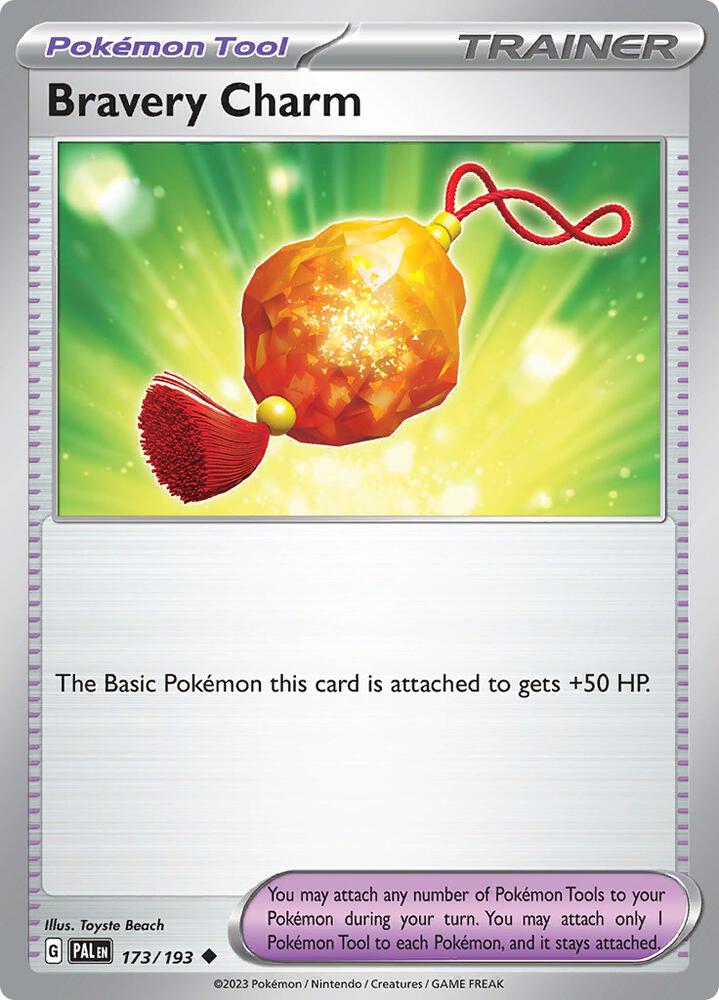 Bravery Charm - SV02: Paldea Evolved 173/193