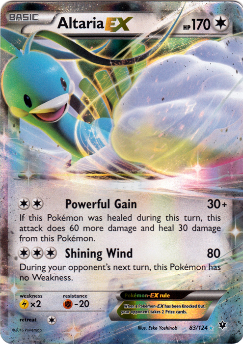 Altaria EX - XY - Fates Collide (FCO)
