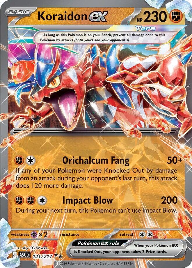 Koraidon ex - ME: Ascended Heroes (ASC)