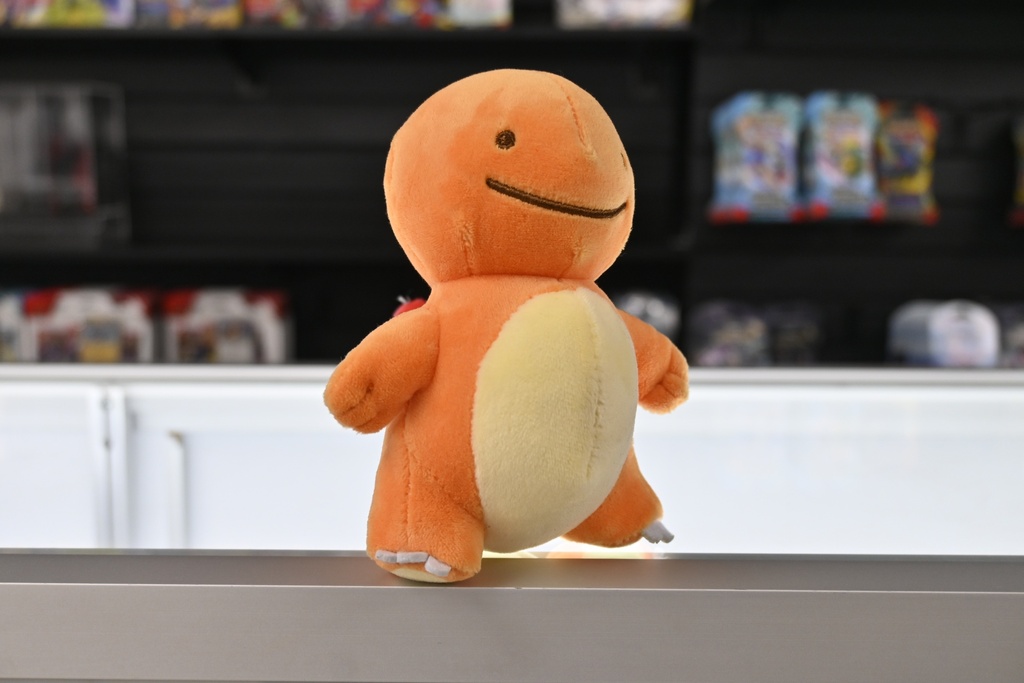 Peluche Pokopia Ditto Charmander Bandai