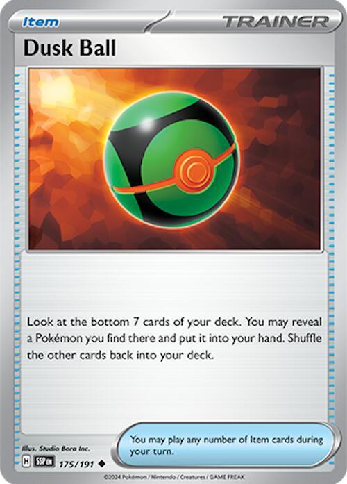 RE Dusk Ball - SV08: Surging Sparks 175/191