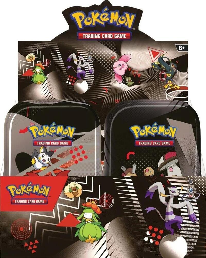 Unova Mini Tin Display - SV: Black Bolt (BLK)