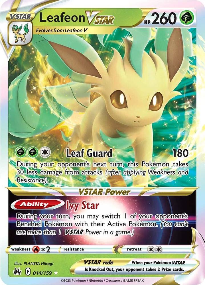 Leafeon VSTAR - SWSH: Crown Zenith (CRZ)