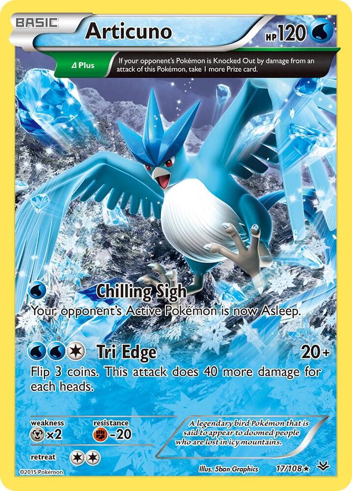Articuno (17 Delta) - XY - Roaring Skies (ROS)