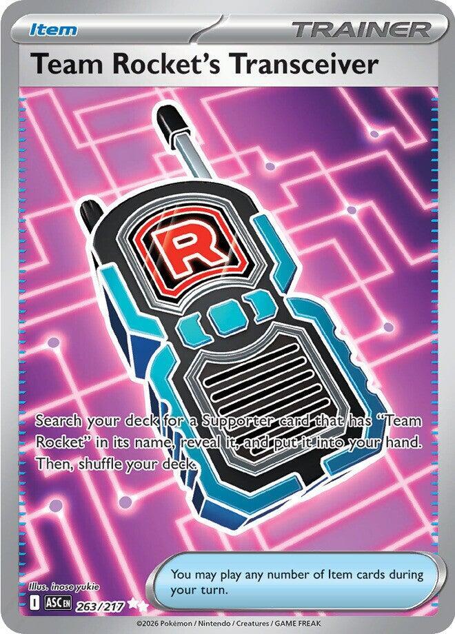 Team Rocket's Transceiver - 263/217 - ME: Ascended Heroes (ASC)