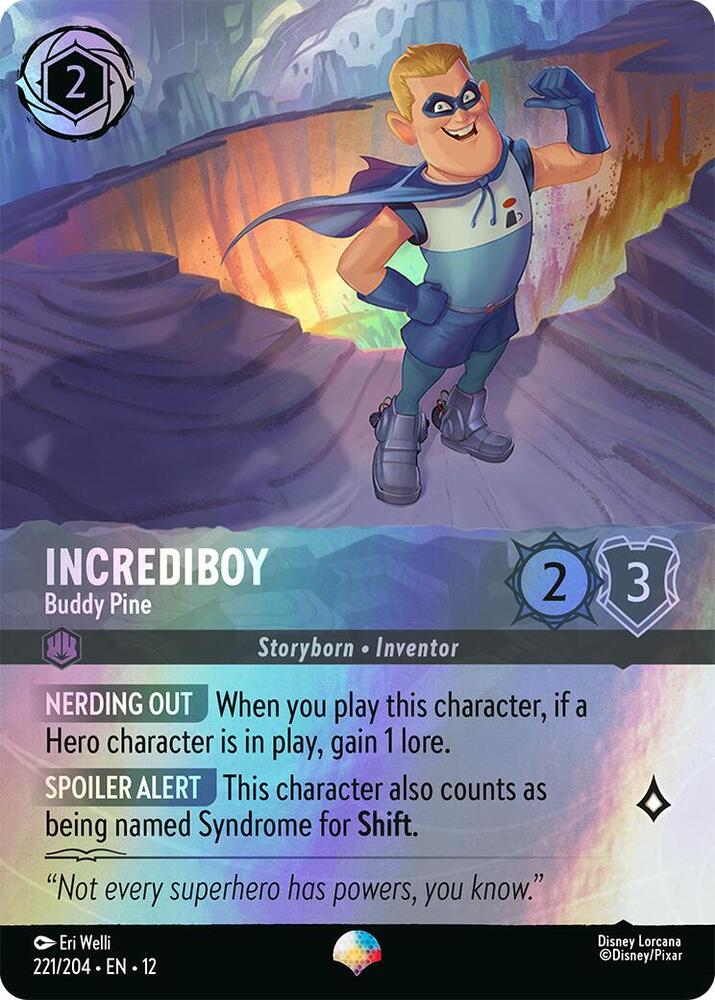 Incrediboy - Buddy Pine (Epic) - Wilds Unknown (12) 