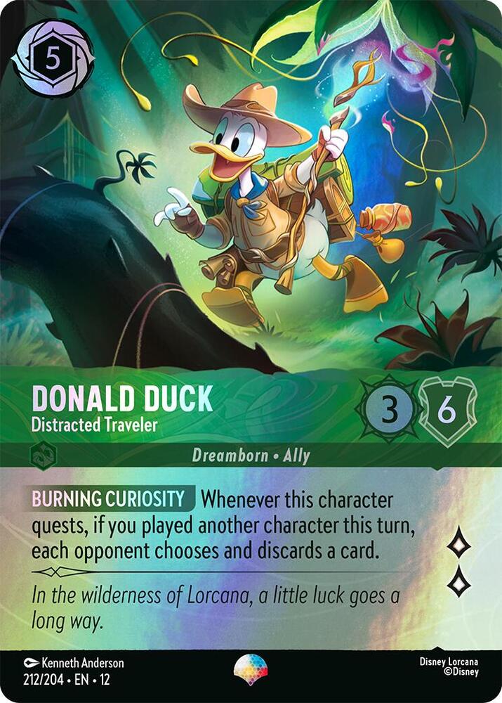 Donald Duck - Distracted Traveler (Epic) - Wilds Unknown (12) 