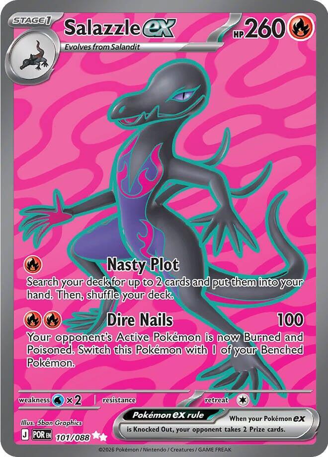Salazzle ex - 101/088 - ME03: Perfect Order (POR)