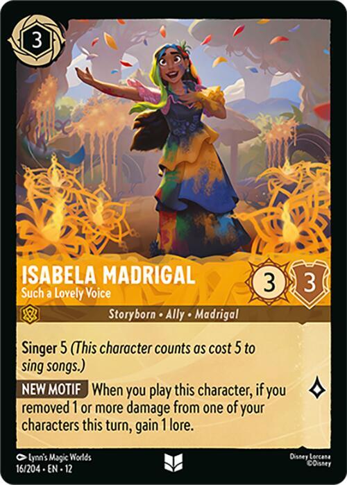 Isabela Madrigal - Such a Lovely Voice - Wilds Unknown (12) 