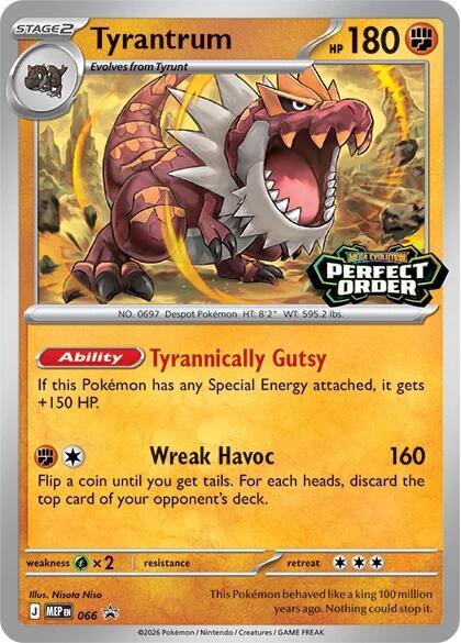 Tyrantrum - 066 - ME: Mega Evolution Promo (MEP)